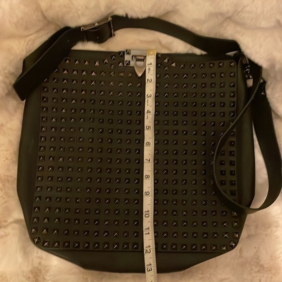 Valentino Rockstud Bag Valentino Studded Crossbody Bag Valentino Purse Bag W COA - Picture 12 of 17